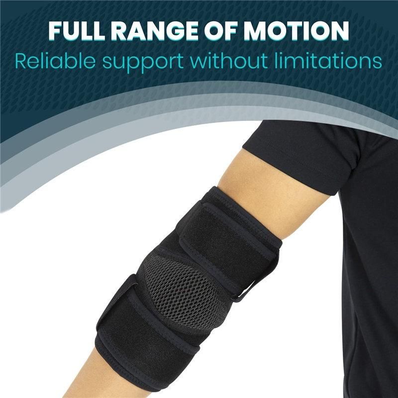 1Pcs Adjustable Elbow Pads Elbow Support Compression Wraps for Sports