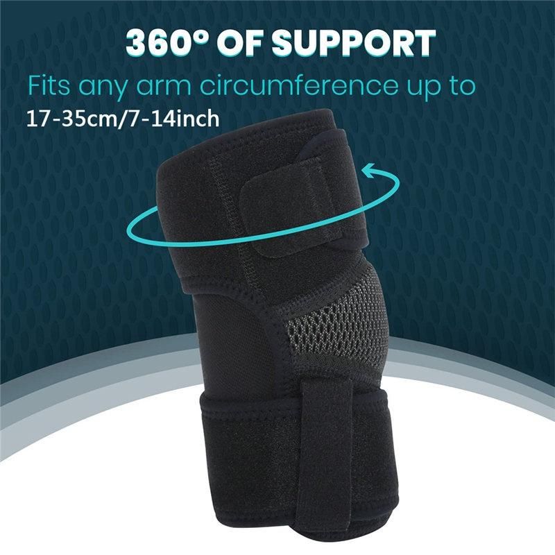 1Pcs Adjustable Elbow Pads Elbow Support Compression Wraps for Sports