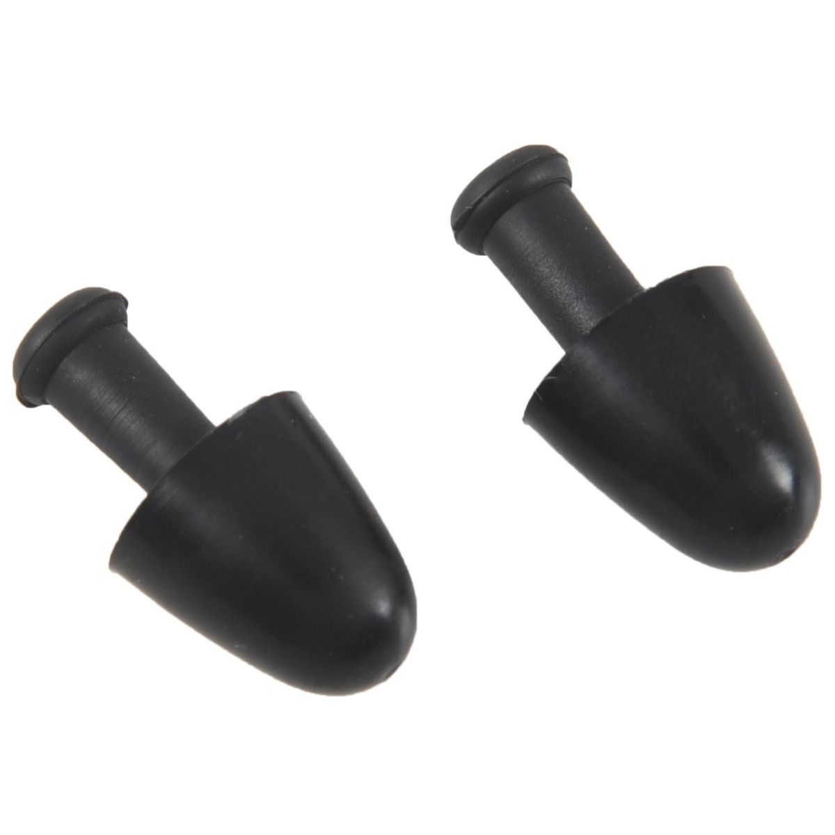 Black PVC Swimmer Swimming Nose Clip Ear Plug + Clear Case Unisex