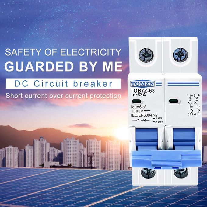 TOMZN Solar Mini Circuit Breaker DC MCB Circuit Breaker