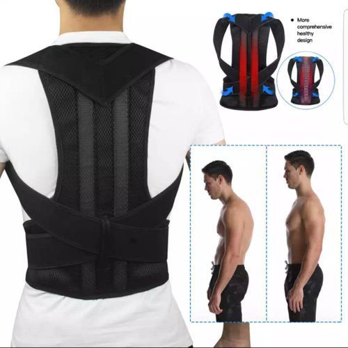 Back, Lumber, Neck & Shoulder Posture Corrector/support For Men & Women