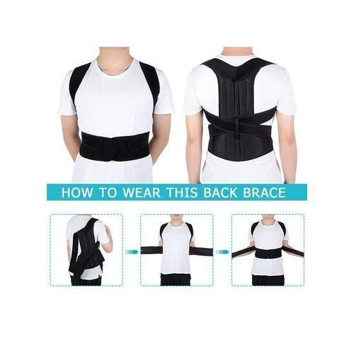 Back, Lumber, Neck & Shoulder Posture Corrector/support For Men & Women