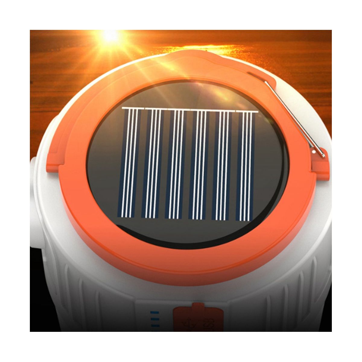 Solar Charging LightUSB Charging 24Lamp Bead  Night Market Lamp Mobile Outdoor Camping Power Outage Emergency Lamp