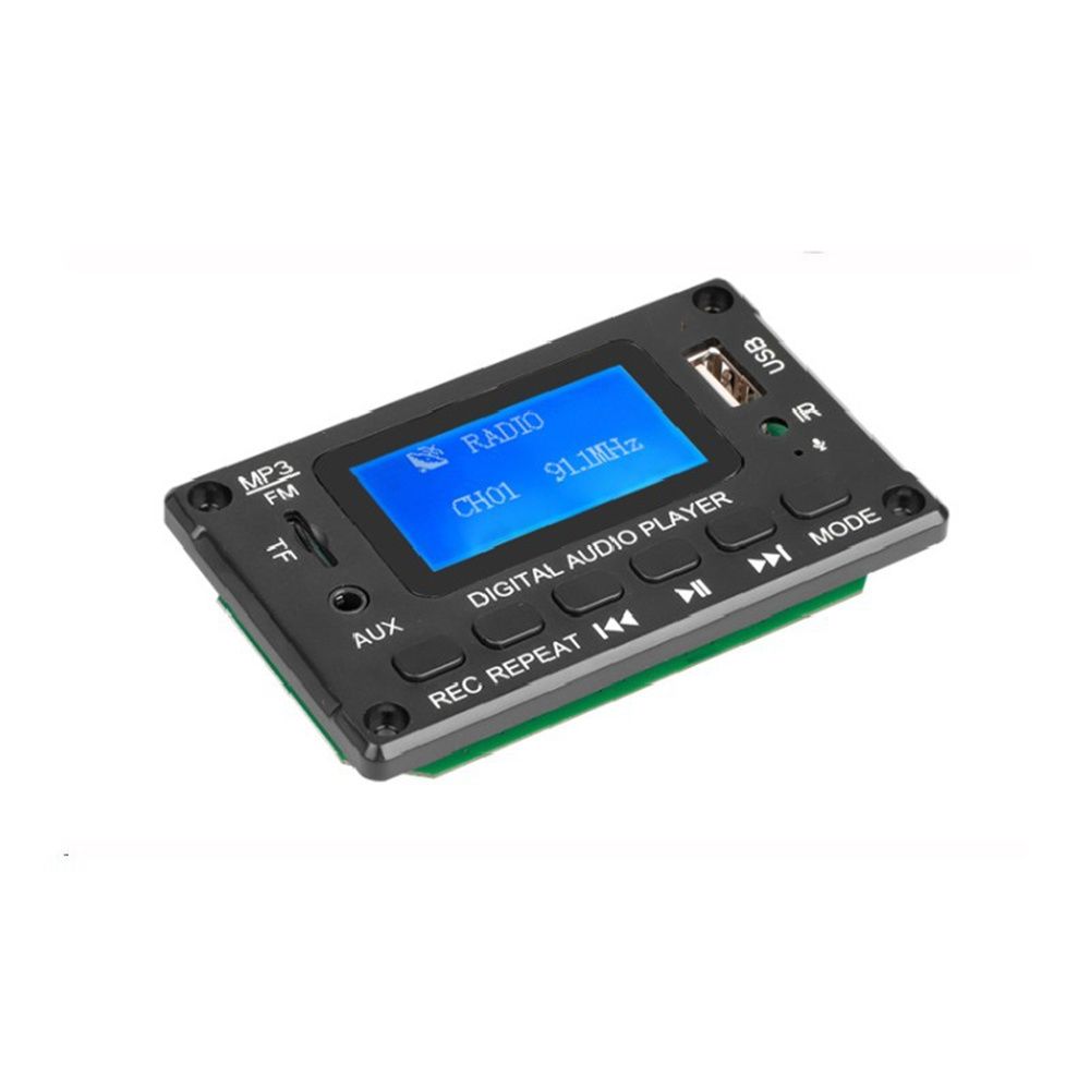 MP3 Player Sound Accessories FM Aux Radio Supports Bluetooth-compatible Calls With Remote Control