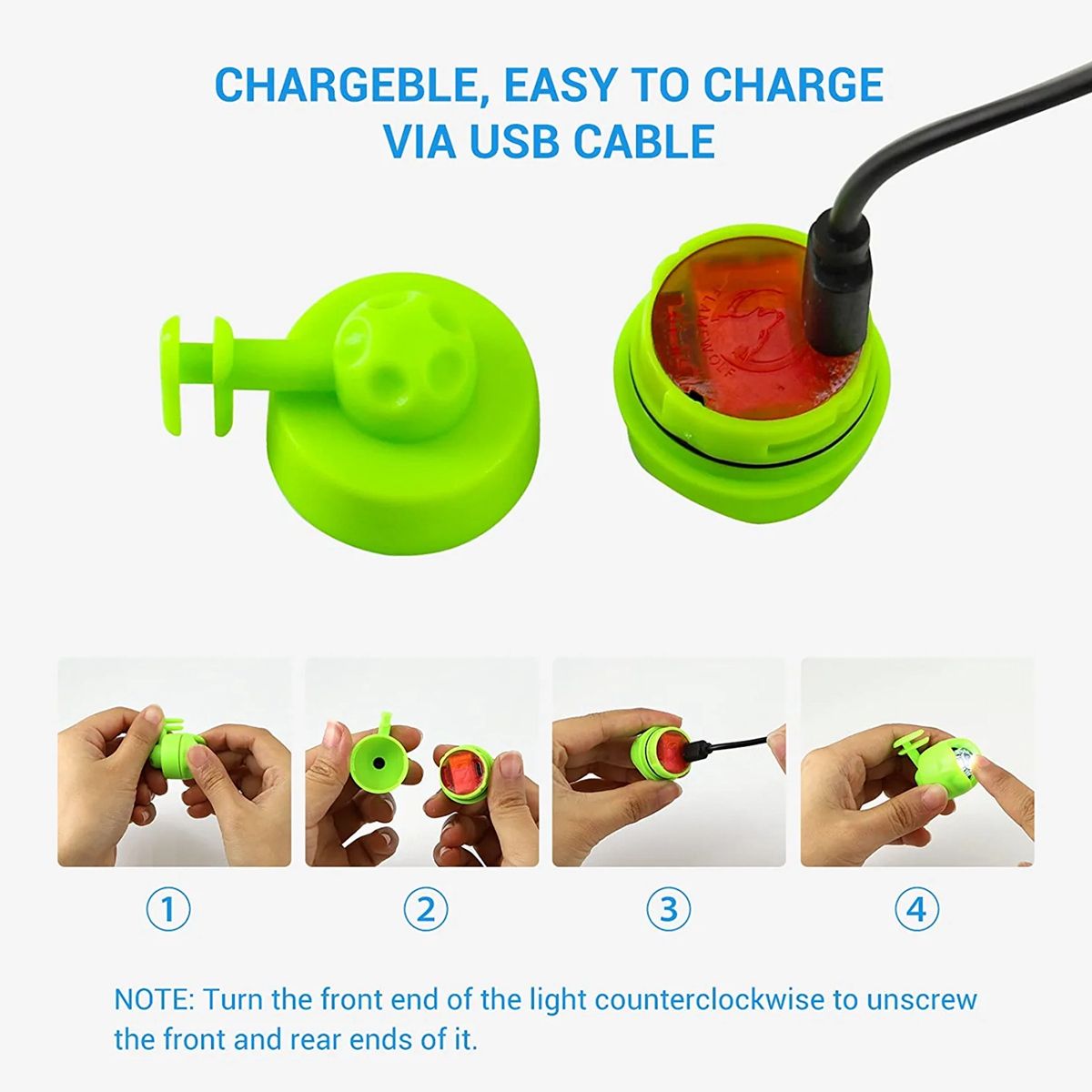 2 Pcs Rechargeable Clogs Shoe LightHeadlights for Croc 3 Lighting Modes in the DarkFor Dog Walking CampingRed