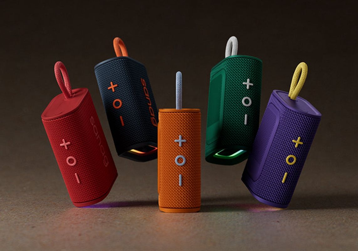 M13S PRO RGB Outdoor Bluetooth Portable Talkable Mini Speaker Green