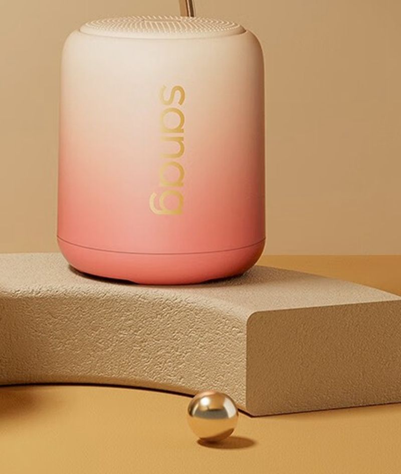 X6S HiFi Sound Quality + 5.2 Bluetooth Wireless Mini Speaker Pink