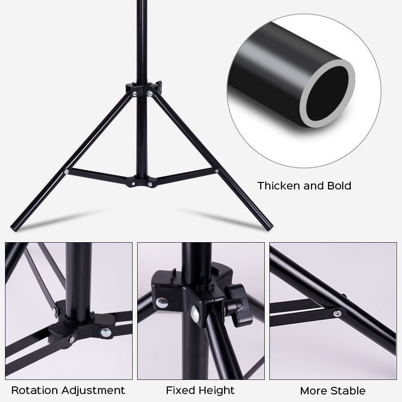 Selfie Ring Light Tripod Stand For Live Videos