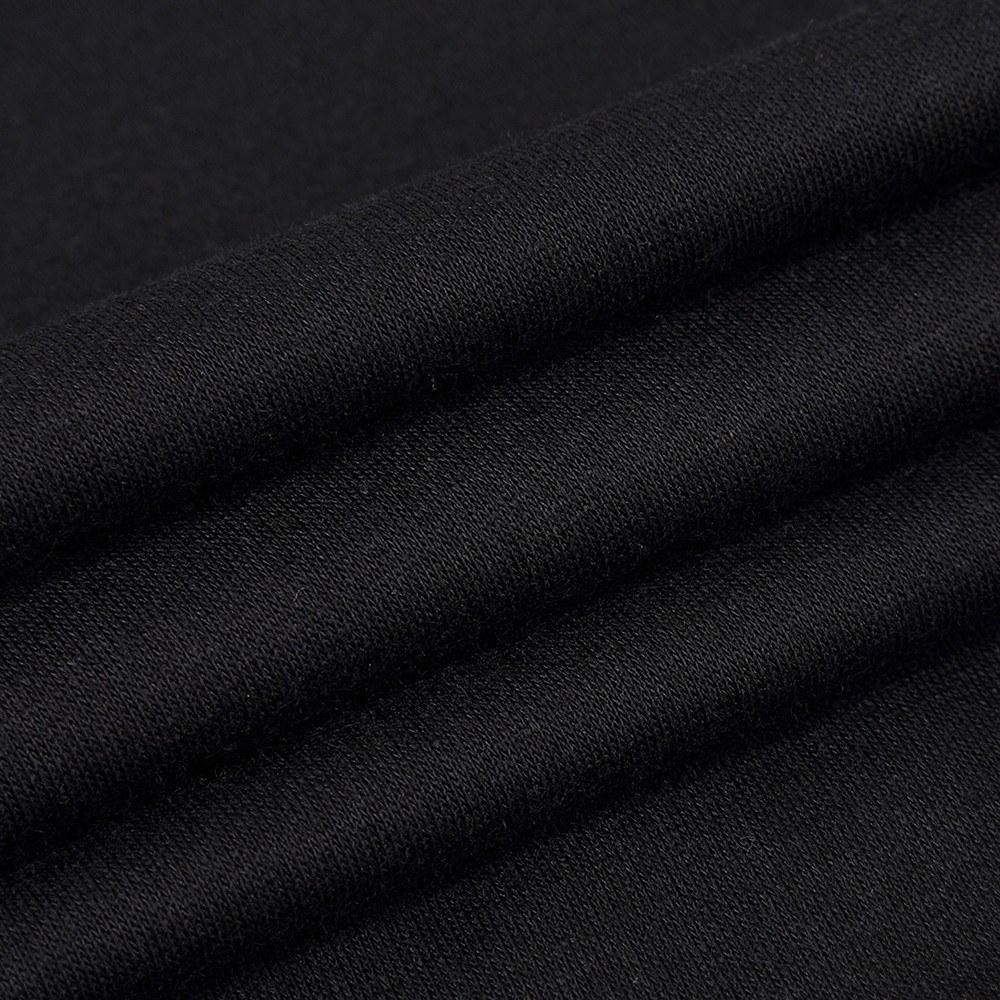 Men Short Sleeved T-shirt O Neck Buttons Solid Street Summer Tees Casual Tops