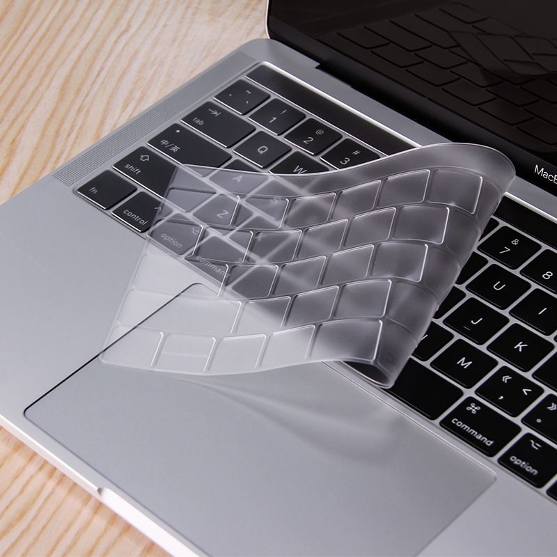 JRC 0.13mm Transparent TPU Laptop Keyboard Protective Film For Book Pro 13.3 Inch A1708 (without Touch Bar)
