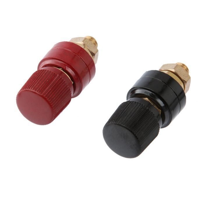 2x Binding Post 200A M8 8mm Copper Screw Thread Pictch Electrical