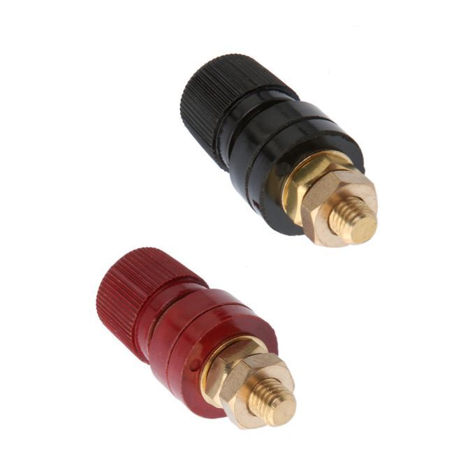 2x Binding Post 200A M8 8mm Copper Screw Thread Pictch Electrical