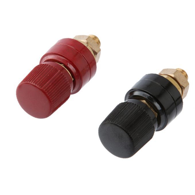 2x Binding Post 200A M8 8mm Copper Screw Thread Pictch Electrical
