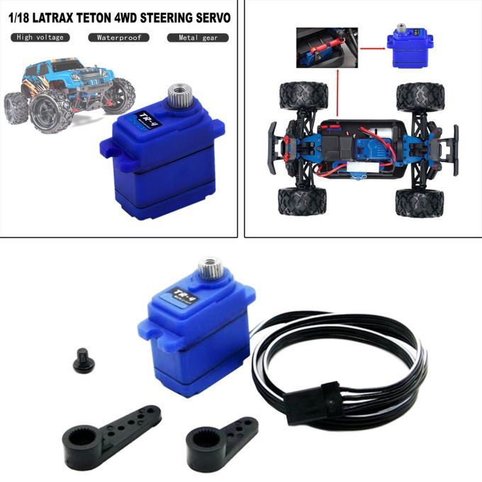 Mini RC Servo Motor 1:18 For Teton Spare Parts Truck Modified