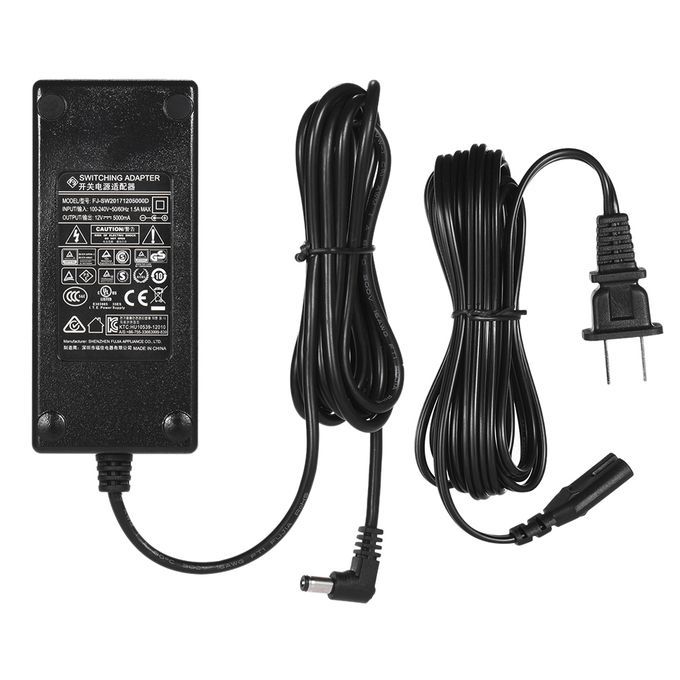 YONGNUO FJ 12V 5A AC Adapter With AU Plug Wide Voltage