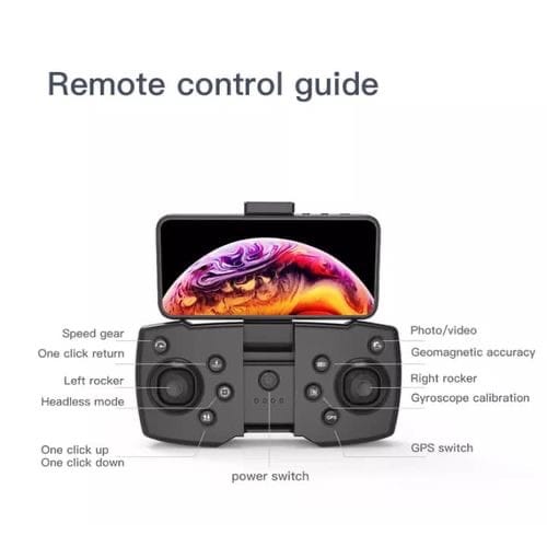 A18 Gps Wifi 4k Hd Smart Video Camera Drone Rc Quadcopter