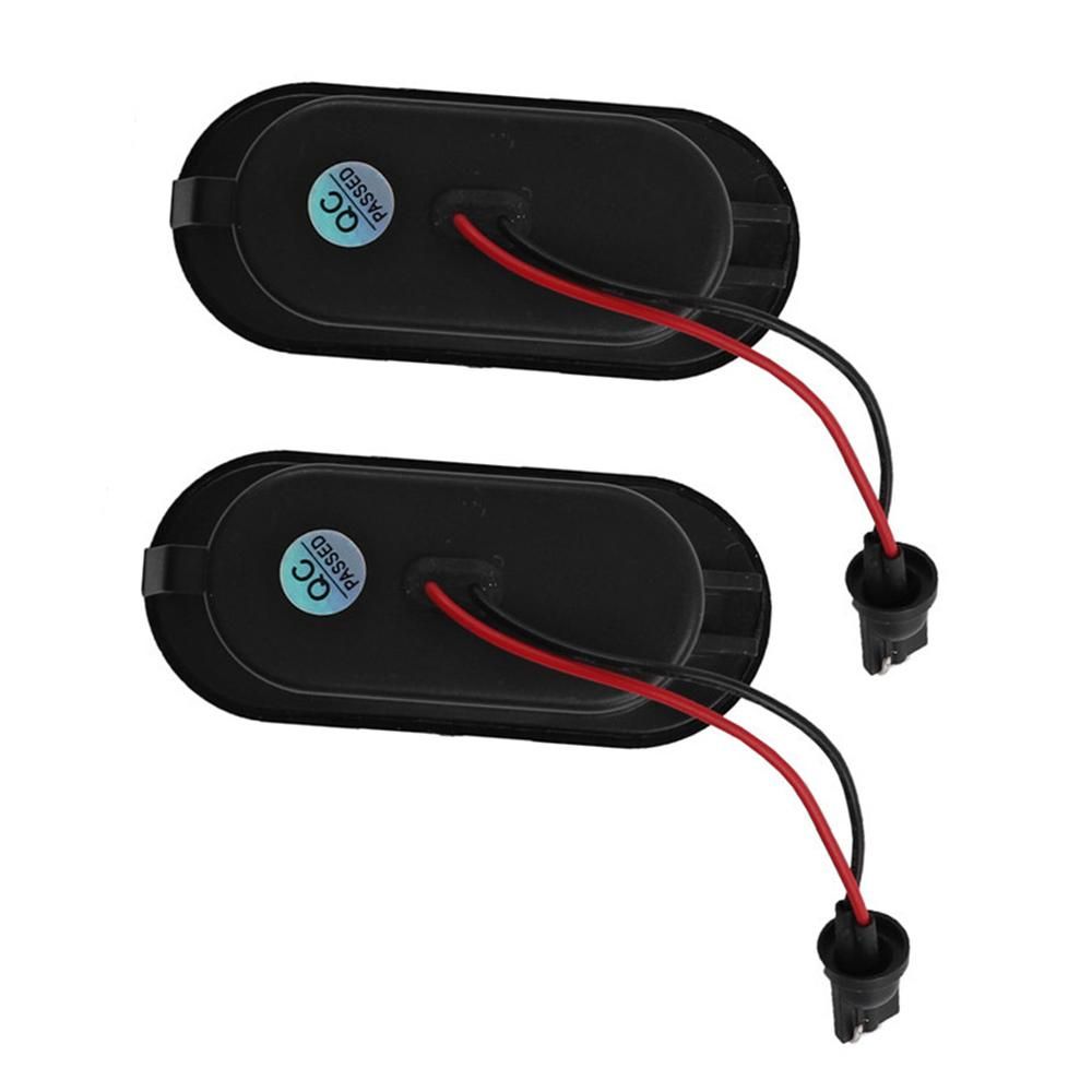 2pcs Dynamic LED Side Marker Turn Signal Light Blinker Light Replacement For VW Golf/ Passat/ Polo