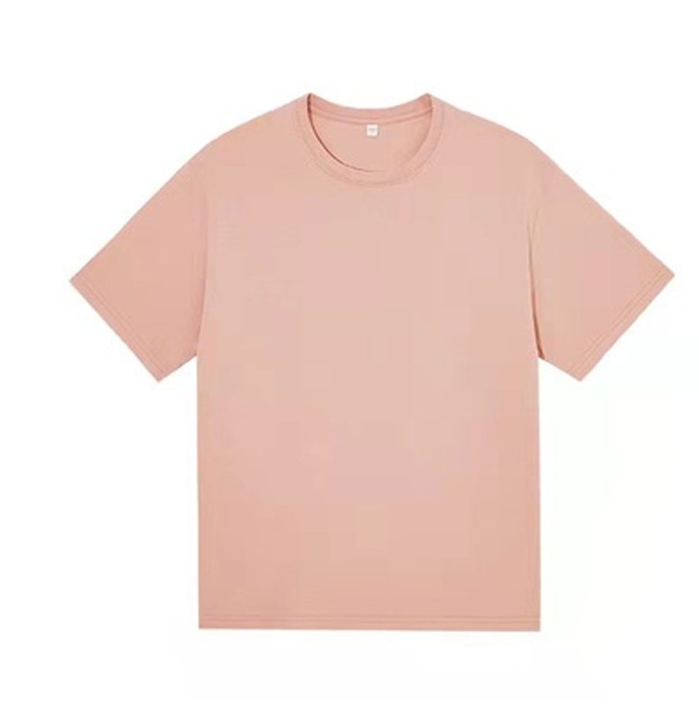 White T-neck Pure White T-shirt Men And Women Short Sleeved Couple Pure Cotton Half Sleeved Folding Wear With Bottom T-shirt Inside