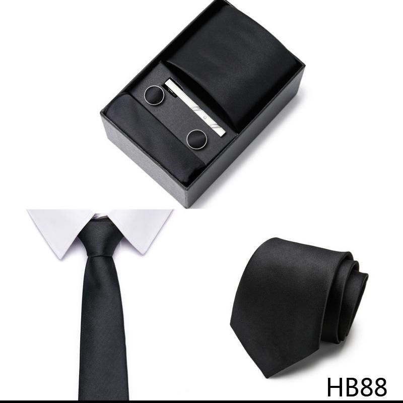 Men'S Tie Gift Box Business Professional Formal Tie Set HB88
