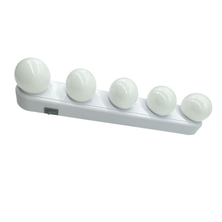 Barber Shop Vanity LED Make Up Hollywood-5 Bulb Natural
