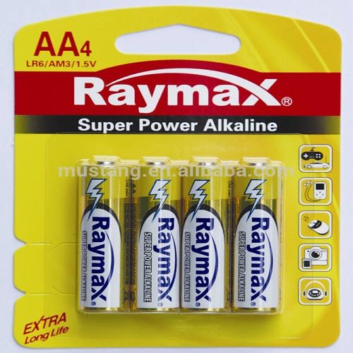 SUPER QUALITY ALKALINE BATTERY 1 PACK 12CARDS AA R6