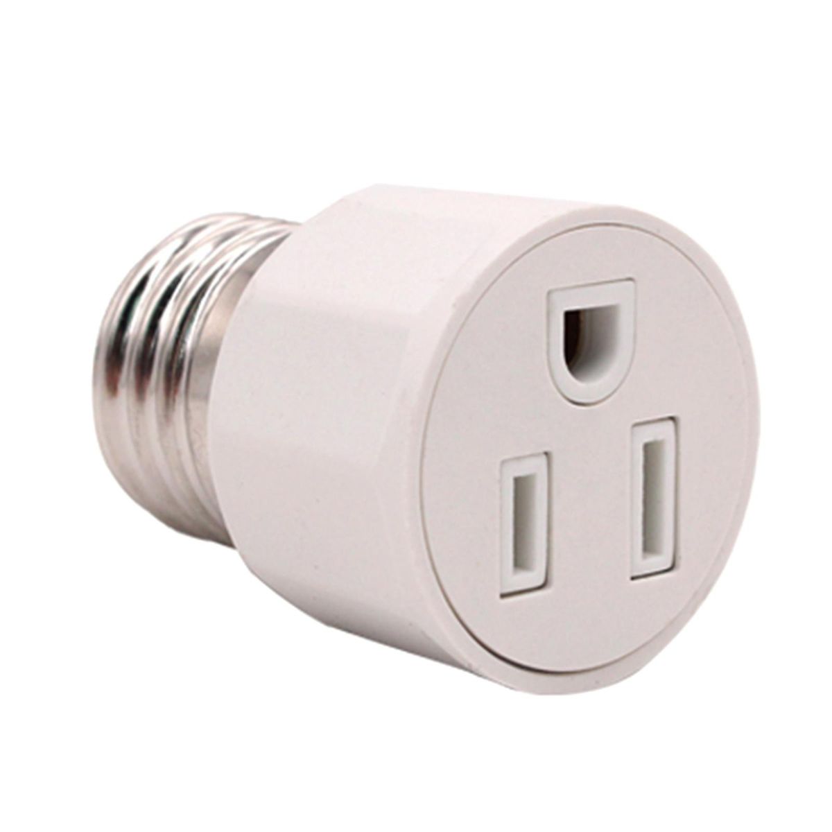 E27 3 Prong Lamp Socket Adapter Converter Outlet Light Socket To Plug