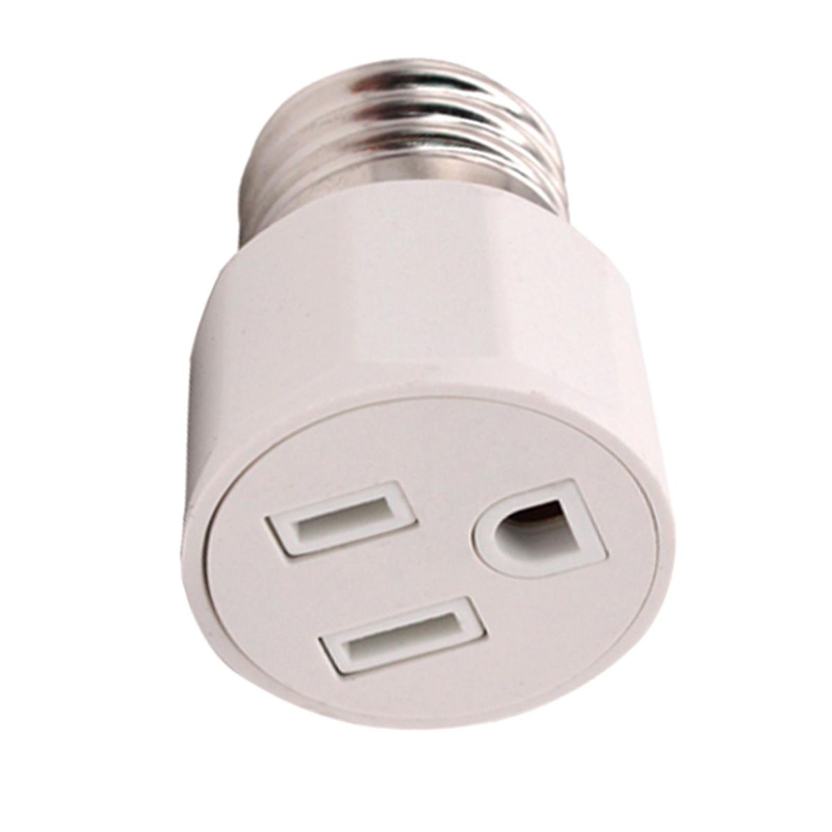 E27 3 Prong Lamp Socket Adapter Converter Outlet Light Socket To Plug