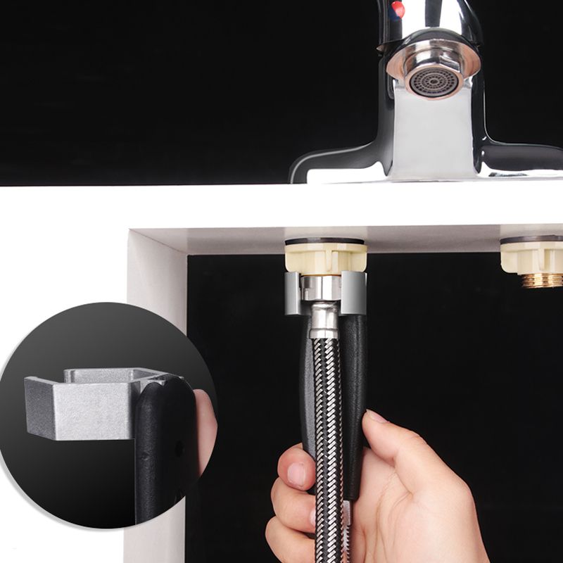 (Faucet Sink Wrench)Faucet Sink Wrench Multi-function Universal Large Opening Bathroom Pipe Wrench Adjustable Aluminum Alloy Hand Tools WJ