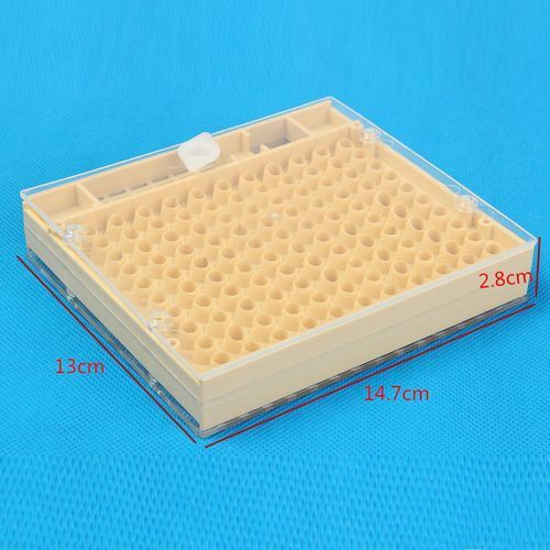 Complete Queen Rearing System Bee Catcher Cage Beekeeping+110 Cell Cups Tool Kit
