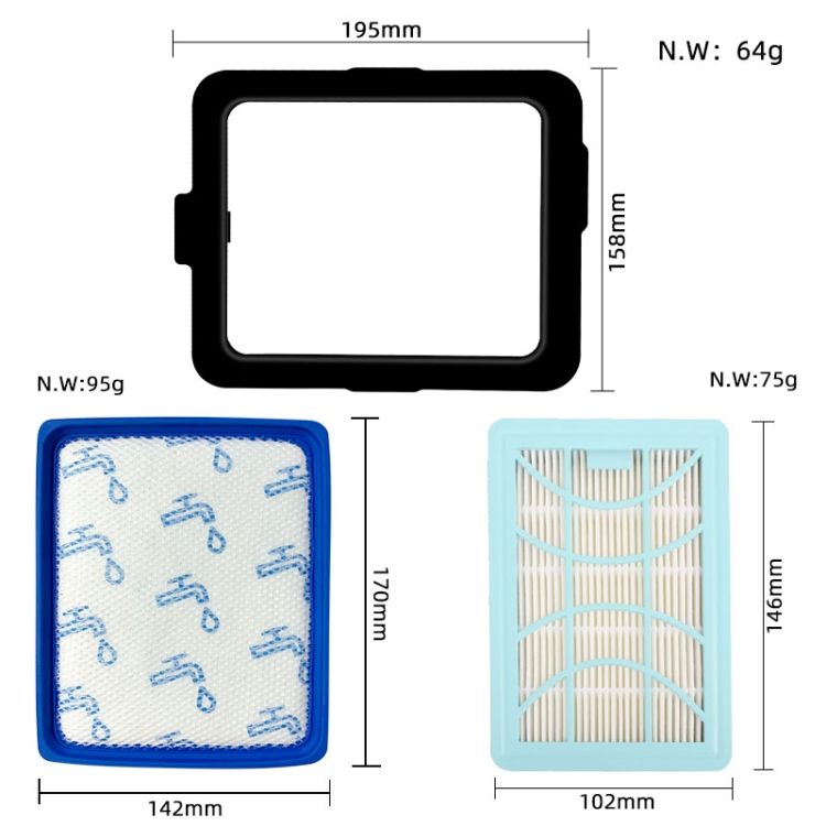 For Philips Vacuum Cleaner Filter 1 Air Outlet