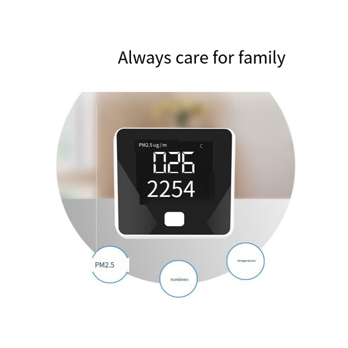 PM2.5 Dust Detector, Household Indoor Laser Meter, Air Quality Testing Instrument, Gas Detector