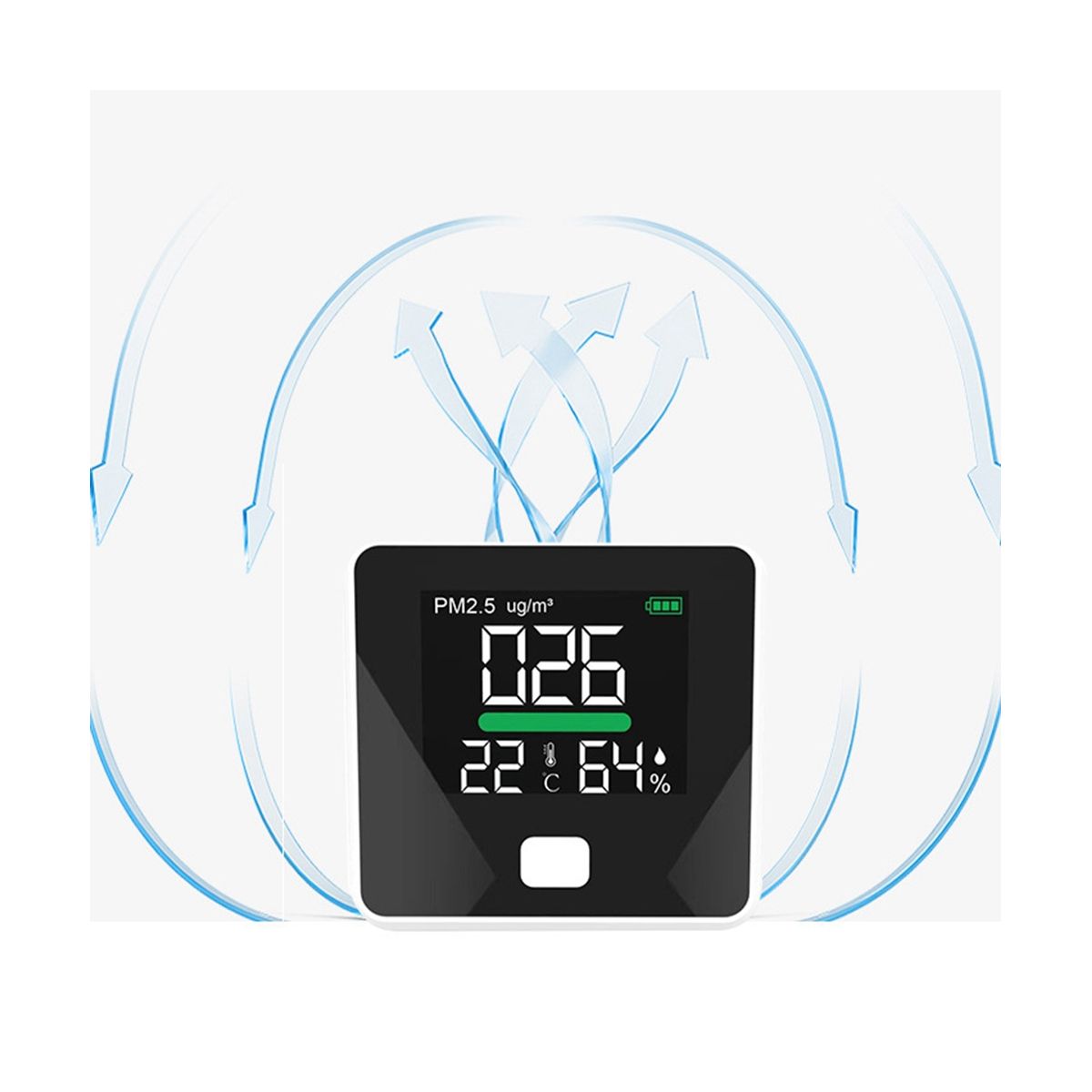 PM2.5 Dust Detector, Household Indoor Laser Meter, Air Quality Testing Instrument, Gas Detector