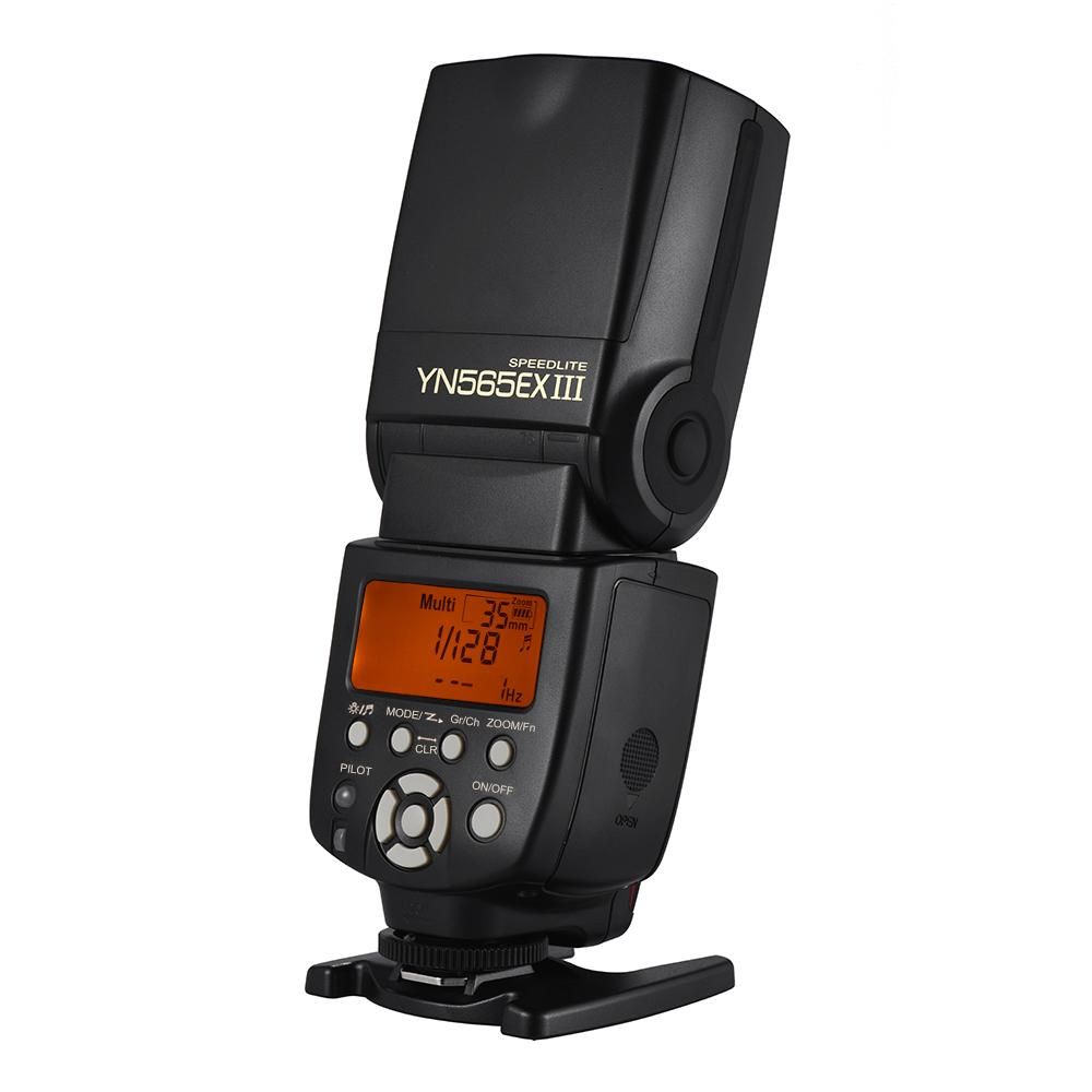 YONGNUO YN565EX III/N Wireless TTL Slave Flash Speedlite GN58 High Speed Recycling System Supports USB Firmware Upgrade for Nikon DSLR Camera