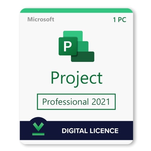 Project Professional 2021 License Key- 1 user