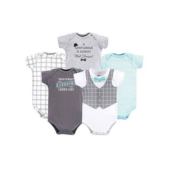 5 In 1Pack Bodysuit