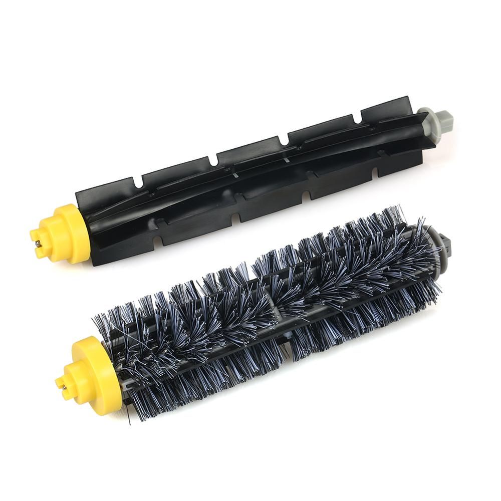 Pack of 10 Replacement Accessories Kit for iRobot Roomba 600 Series 690 691 694 650 651 664 615 601 630 Vacuum Cleaner-- Bristle Brush + Flexible Brush + Side Brushes + Filter + Cleaning Tool