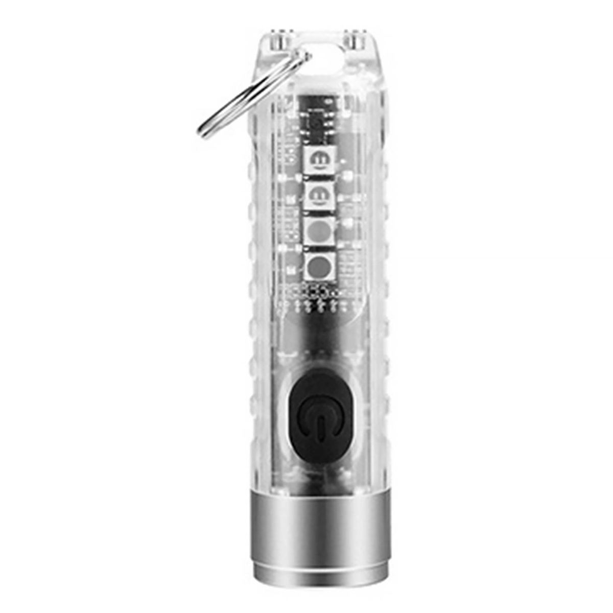 LED Flashlight USB Charging LED Torchlight Lamp White