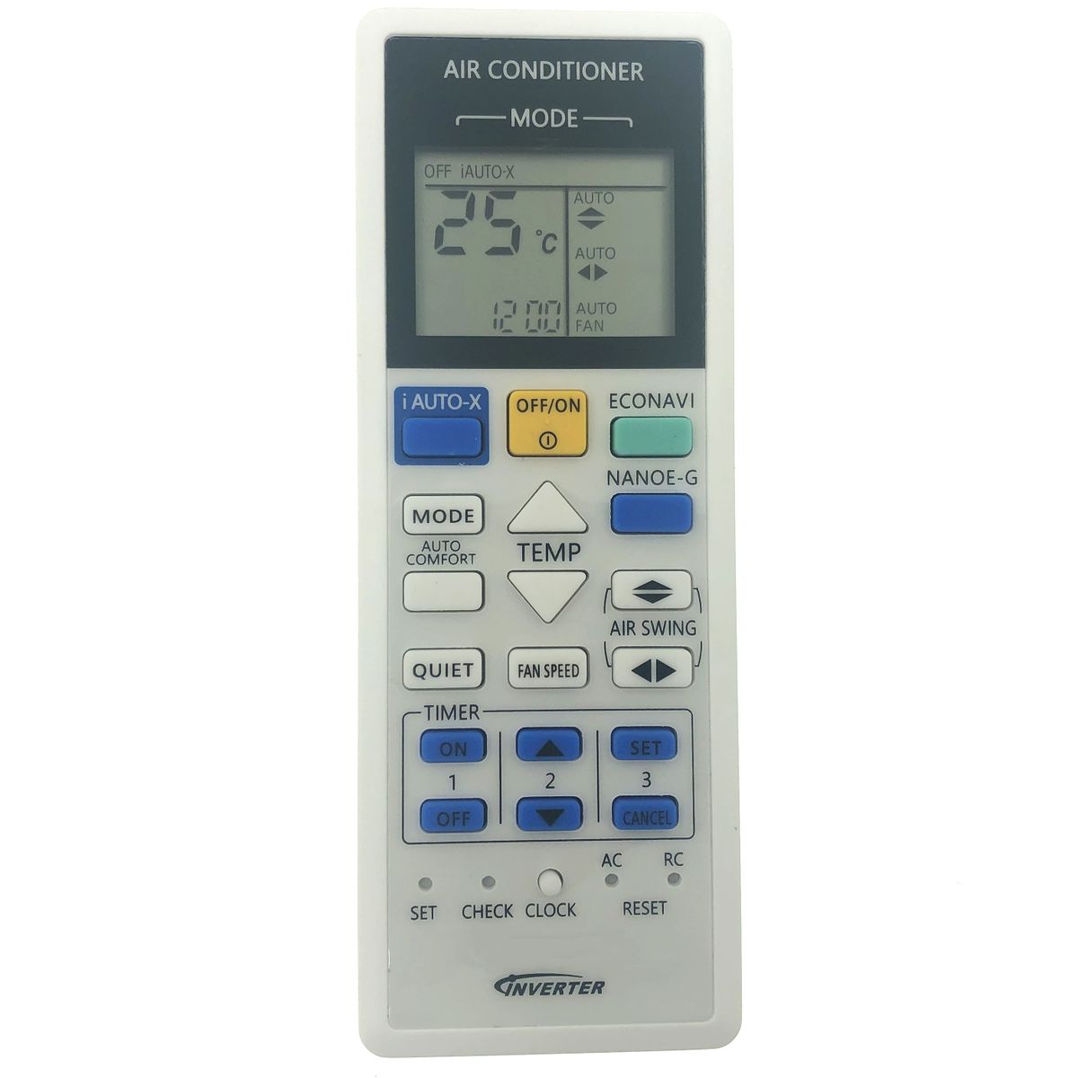 New Remote Control A75C4543 For Panasonic Inverter A/C AC Air Conditioner