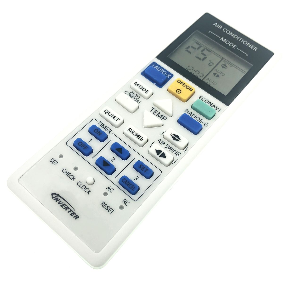 New Remote Control A75C4543 For Panasonic Inverter A/C AC Air Conditioner