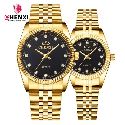 Chenxi Women Quartz Watch - Gold
