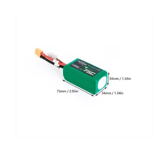 Drone Battery Lipo Battery 1300mah 4s 75c