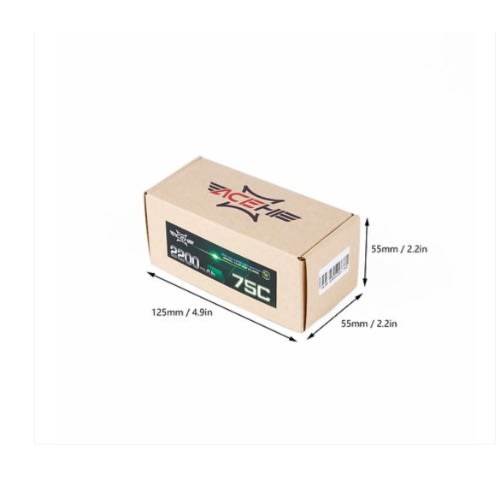 Drone Battery Lipo Battery 1300mah 4s 75c