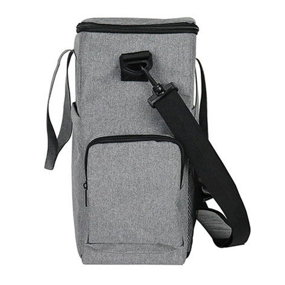 Dog Travel Bag Pet Gear Organizer Bag With 2 Food Container