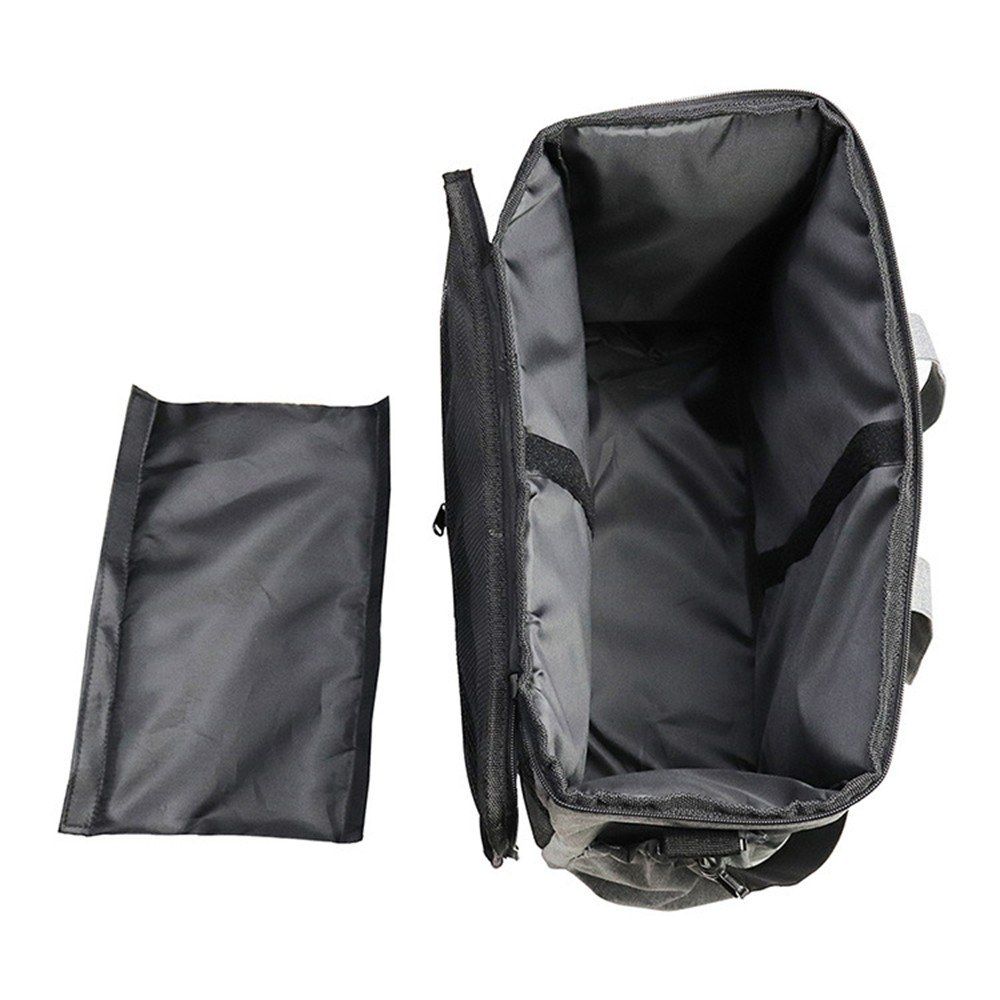 Dog Travel Bag Pet Gear Organizer Bag With 2 Food Container