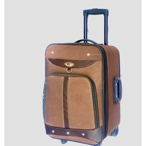 Single Small Size Portable Multipurpose Luggage Box - Brown