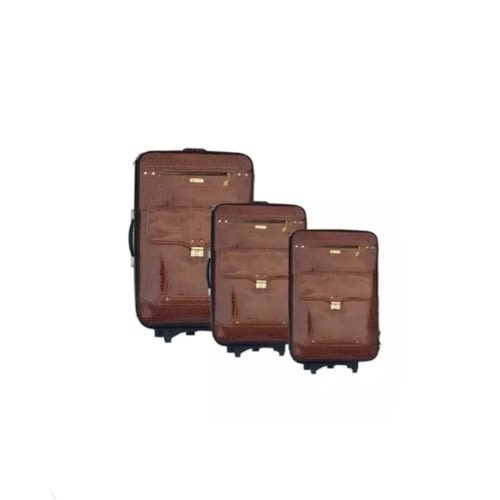3set Leather Traveling Boxes