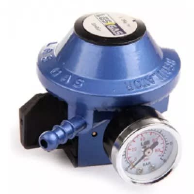 Gas Regulator With Meter & Leak Detector