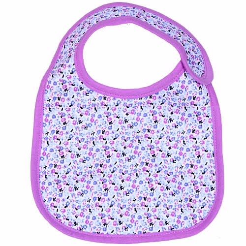 Floral Print Bibs