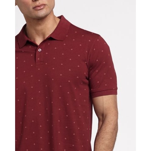 Regular Fit Printed Polo