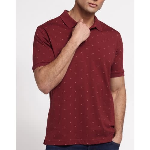 Regular Fit Printed Polo